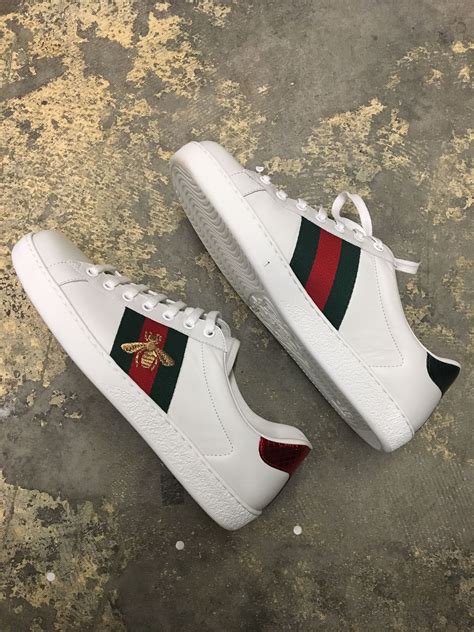 gucci ace shoes ebay|original Gucci bee sneakers.